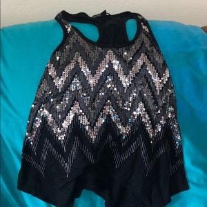 Sparkly tank top Sized M